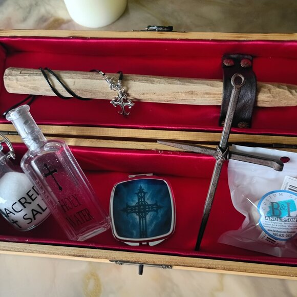 🩸 “Handcrafted Vampire Slayer’s Kit — defend your soul in style.” - Picture 6 of 9
